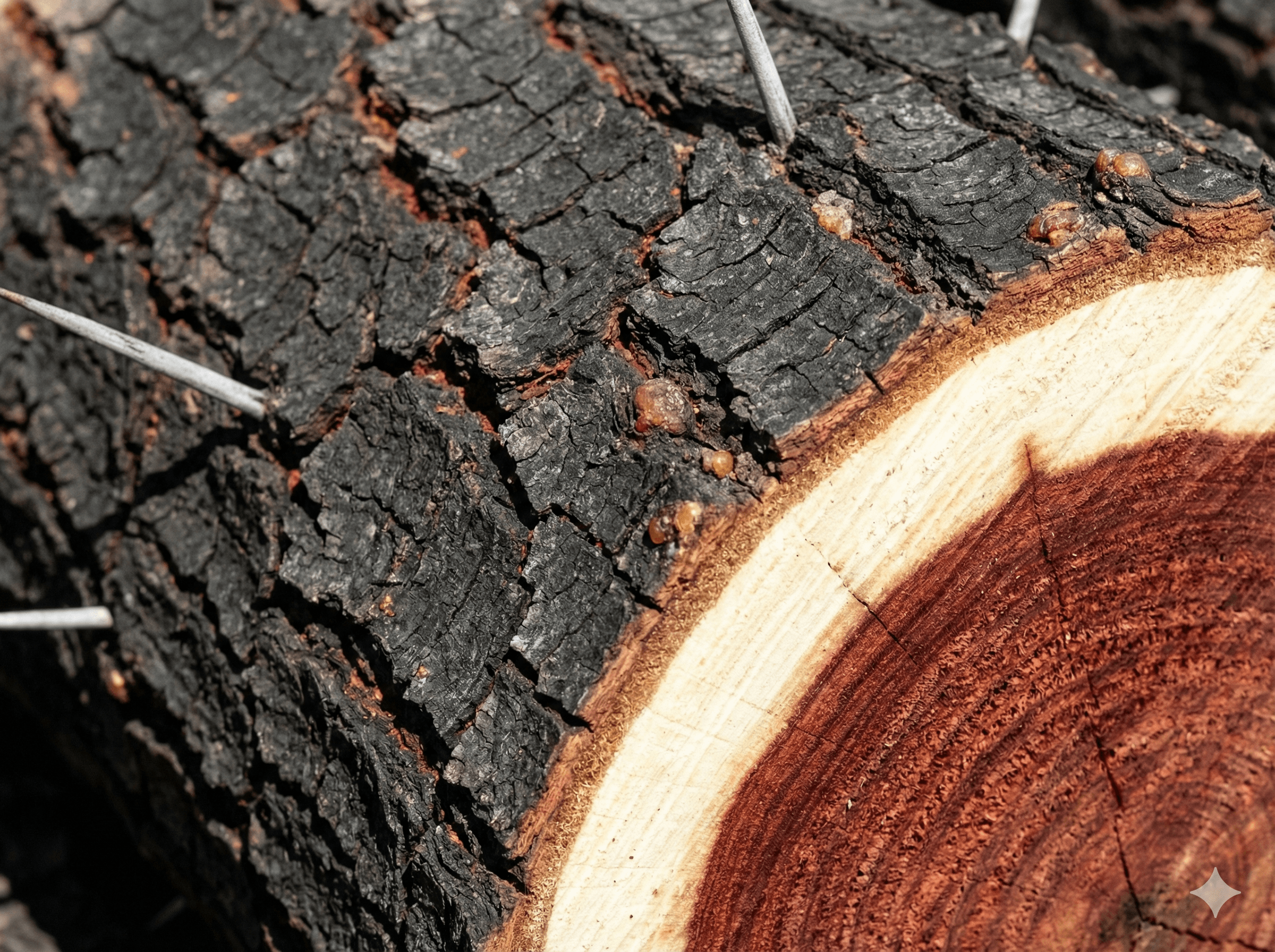 Snuifpeul – bark and heartwood